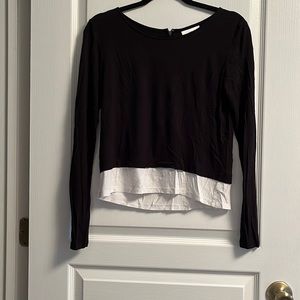 Black and white top
